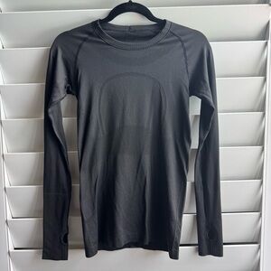 lululemon swiftly tech Long Sleeve Tee - Black